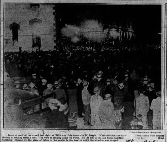 On Nov 28, 1933 7,000 White People Hang and Burn 18YearOld Black Man